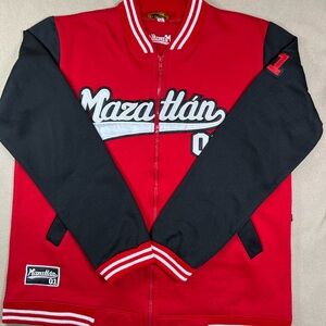 Red and Black Men's Lightweight Jacket